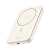 Power Bank MagSafe de 5000mAh | 15W | Carga Inalámbrica y por Cable USB-C | Sistema de Protección Inteligente | Tecnología de Carga Rápida | Ultra Delgado | Ultra ligero | Compatible con iPhone 15/14/13/12 | Color Beige.
