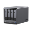 NASync DXP4800 | SO UGOS Pro | Intel N100 12th Gen Intel® Quad Core | 4-Bahias (SATA) hasta 96TB | 2* M.2 SSD hasta 16TB| 8GB DDR5 (Exp. a 16GB) | 2.5Gb Dual Ethernet | HDMI 4K | 2* USB2.0 | 1*USB 3.2Gen | 1* USB 3.2Gen2 | 1*USB-C 3.2Gen2 | SD