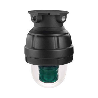 Luz LED, a prueba de explosiones, UL y cUL para Clase I, División 1, Grupo C y D; Clase I, División 2, Grupos A y B; Clase II, División 1, Grupos E, F y G; Clase III, 120-240 VCA, Verde