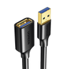 Cable Extensor USB 3.0 / 3 Metros / Macho-Hembra / 5 Gbps / Ultra Durabilidad / Núcleo de cobre estañado 28/22 AWG / Blindaje interior múltiple / Ideal para teclado, mouse , etc.