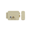 Cerradura Eléctrica / Incluye Llave / Derecha/ Con Botón integrado /Exterior