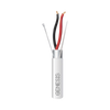 Bobina de 152 Metros de Cable / 2 x 16 AWG / BLINDADO / PLENUM / Color Blanco / Para Aplicaciones de Audio, Seguridad y Control