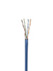 INTELLINET - 327749 - Bobina de Cable Cat5e, Sólido, 24 AWG / UTP, 305 m , Clasificación CM, Caja de Fácil Extracción, Azul