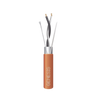 Carrete de 305 Metros (1000 Pies) / Cable 2 x 18 AWG / Color Naranja / Blindado / Plenum / Trenzado para Aplicaciones de Transmisión de Datos a Alta Velocidad para Automatización, EIA-485, BACnet y otros Sistemas de Comunicación