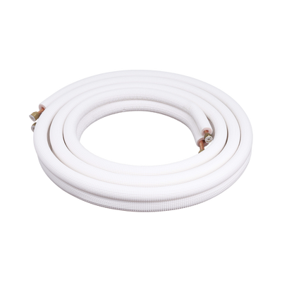 Kit de tubería / 1 / 4 y 3 / 8 / Capacidad para minisplit AUFIT / 1 Tonelada / Cinta aislante / Accesorios / Longitud de 4 metros
