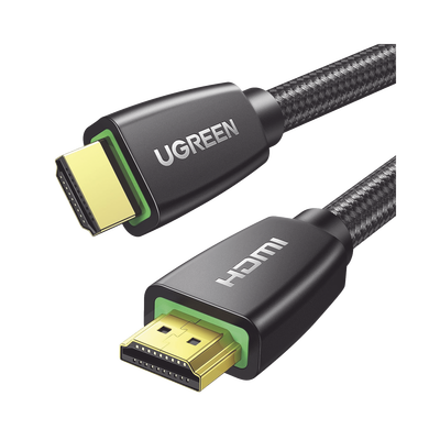 Cable HDMI 2.0 de Nylon Trenzado / 10 m / 4K@60Hz / HDR / 3D / HEC (Canal Ethernet HDMI) / ARC (Canal de Retorno de Audio / Color Profundo de 48 bits / Audio de 32 canales / HDCP 2.2 /Audio DTS: X / 18 Gbps / Blindaje de 4 capas