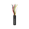Carrete de Cable de 305m / 4 x 14 AWG / Cable DIRECT BURIAL / Color Negro / Para uso en Intemperie / Uso en Aplicaciones en Sistemas de Detección de Incendio y Sistemas de Evacuación