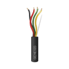 Carrete de Cable 305 Metros (1000 Pies) / 4 x 18 AWG / Cable Direct Burial / Para Uso en Intemperie / Uso en Aplicaciones en Sistemas de Detección de Incendio, Sistemas de Evacuación, Control de Acceso