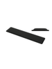 MANHATTAN 425520 - Reposamuñecas soporte ergonómico para el teclado / Superficie resistente al agua de 445 x 100 mm 17.5 x 4 pulg., suave espuma de memory foam, base de goma antideslizante, negro