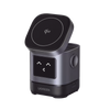 Cargador Inalámbrico Robot 2 en 1 UGREEN Qi2 / 15W Ultra Rápido para iPhone / 5W para AirPods / Pantalla Inteligente con Expresiones / Imanes N48H / Puerto USB-C 5W para Apple Watch / Compatibilidad MPP