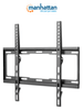 MANHATTAN 460934 - Soporte de Pared Para Pantalla de 32 a 55 Pulgadas/ 40 Kg de Carga/ Fijo/ Fabricado I&MBFINen Acero/ VESA 200/ 300/ 400x200/ 400