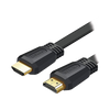 Cable HDMI 2.0 Plano de 5 m / 4K@60Hz / HDR / 3D / HEC (Canal Ethernet HDMI) / ARC (Canal de Retorno de Audio) / Color Profundo de 48 bits / Audio de 32 canales / HDCP /Audio Dolby True HD 7.1 / 18 Gbps / Estañado y Triple Blindaje / Anti Interfere