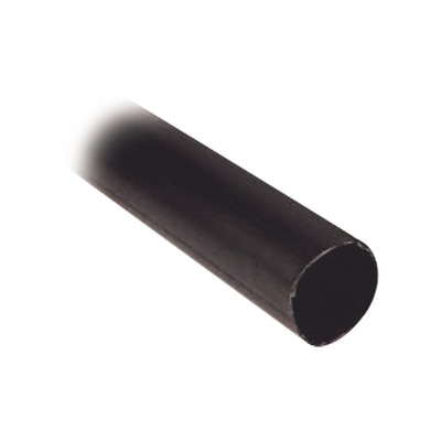 Tubo Termoencogible (Termofit) Negro de 1.2 m, 2 de Diámetro, Reduce de 2:1, Poliolefina.