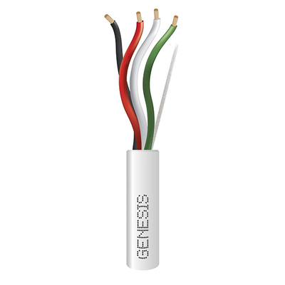 Bobina de 152 Metros de Cable / 4 x 16 AWG / Color Blanco / Aplicaciones de Alarmas de Intrusión y Automatización