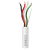 Bobina de 152 Metros de Cable / 4 x 16 AWG / Color Blanco / Aplicaciones de Alarmas de Intrusión y Automatización
