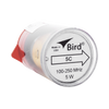 Elemento de 5 Watt en linea 7/8 para Wattmetro BIRD 43 en Rango de Frecuencia de 100 a 250 MHz.