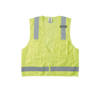 Chaleco de seguridad reflectante de alta visibilidad, mediano/grande. Con múltiples bolsillos de diferente capacidad