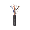 Bobina de Cable de 305 metros / UTP Cat6 PLENUM / Color Negro / UL, CMP SPNLS / Probado a 350 Mhz / Aplicaciones de CCTV / Redes de datos / IP Megapixel / Control RS485