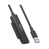 Cable Adaptador SATA a USB 3.0 | SATA 3.0/2.0 | Soporta HDD y SSD de 2.5 | Soporta S.M.A.R.T, TRIM, UASP | No Requiere Adaptador de Corriente | Cable 50 cm.