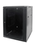 INTELLINET - 711845 - Gabinete mural abatible 19, 9U, Ensamblado / 9U, 550 mm de profundidad, Ensamblado, negro