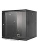 INTELLINET - 711906 - Gabinete mural de 19, 12U, Ensamblado / 12U, 450 mm de profundidad, Ensamblado, negro
