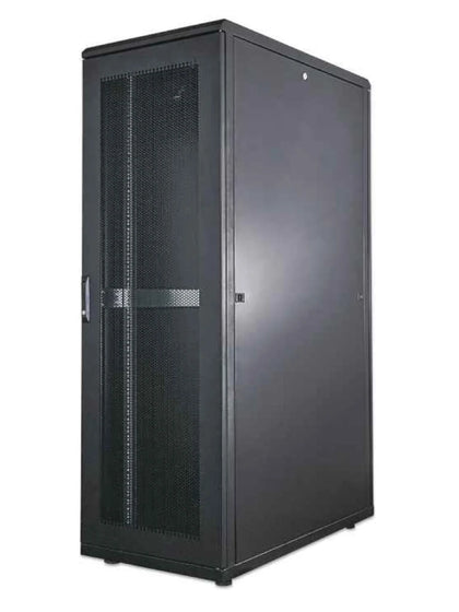 INTELLINET - 713276 - Gabinete de 19, 800x1000 con puertas de acero perforadas, 42U