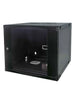 INTELLINET - 713863 - Gabinete mural abatible 19, 12U, FlatPack / 12U, 600 mm de profundidad, FlatPack Para ensamblar, negro