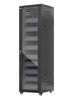 INTELLINET - 716253 - Gabinete 19 Pro Line con extractores de aire, 42U / Frente de 600 mm, unidad de ventilación con dos extractores de aire instalados en el techo, profundidad de 600 mm, Ensamblado, negro RAL 9004