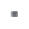 Capacitor de Tantalio SMD, 10 uFd, 20 Volt.