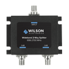 Divisor de Potencia Coaxial 2 Vías / 698-2700 MHz / 75 Ohm / Pérdida por División 3 dB / Aislamiento ≥20 dB / Conector F-hembra / Diseño Microstrip