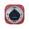 Switch Selector de Batería y Alternador de Servicio Pesado, para Sistemas Eléctricos Marinos