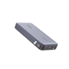Power Bank de 25000mAh | 3 Salidas 145W Max. | USB-A + 2 USB-C | PD 3.0, QC3.0 | FCP | SCP | Pantalla Inteligente | Carcasa Ignifuga | Color Gris | Incluye Cable USB de 50cm | Carga tu Laptop de Manera Segura.