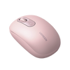 Mouse Inalámbrico 2.4G 800/1200/1600/2400 DPI | Función de 3 botones | Alcance 10m | Silencioso | Ergonómico | Anti-caída y Anti-interferencias | Batería Alcalina AA incluida | Color Dusty Pink.