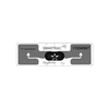 Tag UHF transparente con adhesivo para Vehiculo ( EPC Gen 2 )
