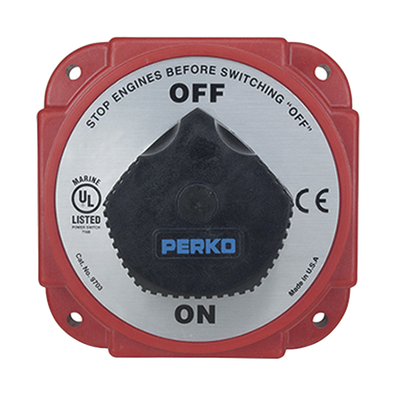 Switch Selector de Batería y Alternador On / Off de Servicio pesado, para Sistemas Eléctricos Marinos