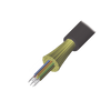 Cable de Fibra Óptica de 6 hilos, Interior/Exterior, Tight Buffer, No Conductiva (Dieléctrica), LS0H, Multimodo OM4 50/125 optimizada, 1 Metro