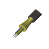 Cable de Fibra Óptica de 12 hilos, Interior/Exterior, Tight Buffer, No Conductiva (Dielectrica), Riser, Multimodo OM3 50/125 optimizada, 1 Metro