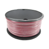 Rollo de cable grado marino calibre 14 en color rojo de 100 pies (30.48 m).