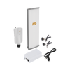 Kit de radio A5x con antena N545X4, 4.9 a 6.4 GHz, 700 Mbps, hasta 64 usuarios concurrentes, Monitoreo a travez de la nube, incluye jumper, PoE24V, cable de alimentación y montaje