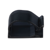 Clip de Nylon 6.6 con Adhesivo, Para Cables de Hasta 9.7 mm de Diámetro, Uso Interior/Exterior, Color Negro, Paquete de 100pz