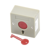 Botón de Pánico a Prueba de Fuego / Restablecimiento con Llave / Tamaño Compacto para Fácil Instalación