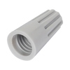 Capuchón roscable / 18 AWG / Gris / Paquete de 25 piezas.