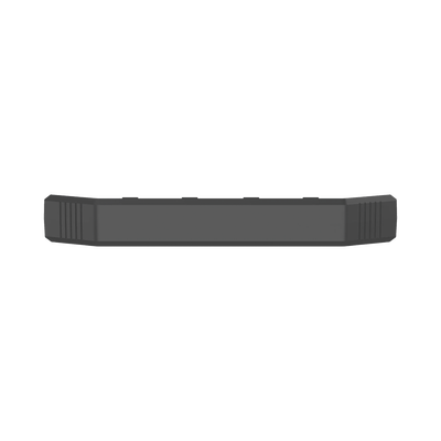 Unión Recta Para Canaleta de Piso AFR4BCBL6, Material PVC Rígido, Color Negro