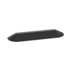 Tapa Final Para Canaleta de Piso AFR4BCBL6, Material PVC Rígido, Color Negro