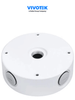 VIVOTEK AM-71G_V01 - Caja de conexiones para exterior, Color blanco, Aleacion de aluminio, IP66, IP67
