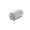 Cople hexagonal roscado cuerda maquina galvanizado de 12.7 mm (1/2).