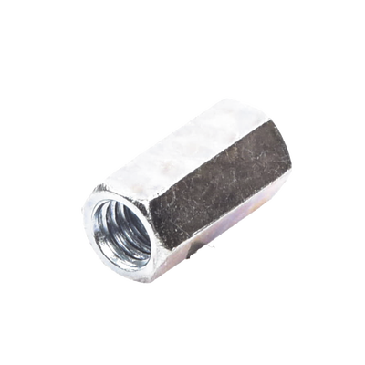 Cople hexagonal roscado cuerda máquina galvanizado d 9.5 mm (3/8)