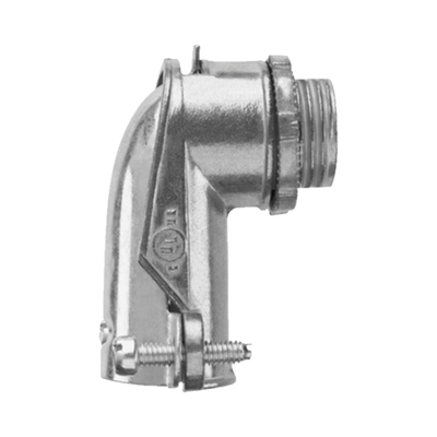 Conector curvo para tubo flexible 1/2 (13 mm)