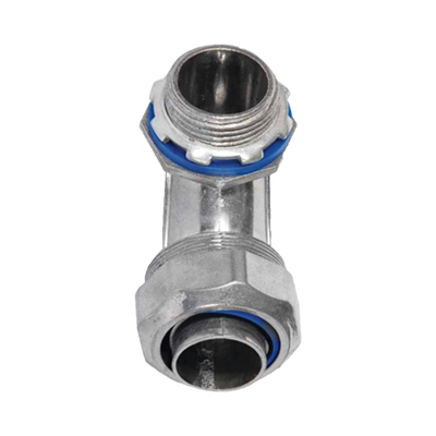Conector Curvo para tubo tipo Liquidtight de 1/2 (13 mm). Compatible con ANC-COT12.