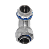 Conector Curvo para tubo tipo Liquidtight de 1/2 (13 mm). Compatible con ANC-COT12.